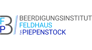Logo des Beerdigungsinstituts Feldhaus in Haan.